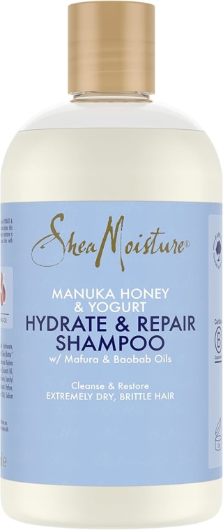 Shea Moisture Manuka Honing & Yoghurt Hydrate + Repair Shampoo 384ml voor €4,72 met Prime bij Amazon NL