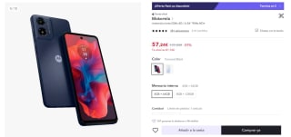 Smartphne Motorola moto G04s 4G / 6.56" 90Hz HD+ por 57,24€ y 197€