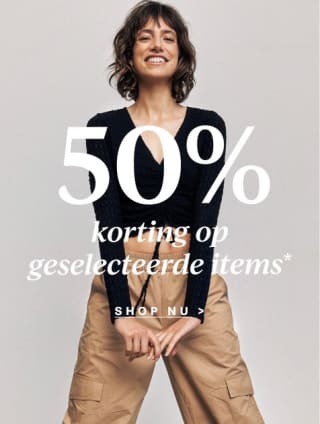 50% korting op geselecteerde items bij Vila