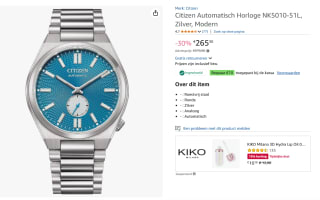 Citizen Tsuyosa NK5010-51L Horloge voor €255,30 dmv code met Amazon prime
