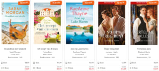 40% korting op alle e-books van Harlequin