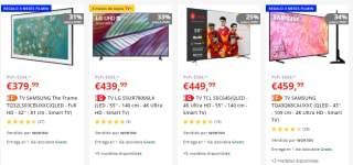 Hasta 40% descuento + regalos suscripción Filmin en Televisores Worten