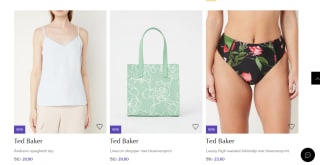 Tot 60% korting op alles van Ted Baker bij de Bijenkorf