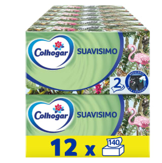 Pack x12 Colhogar Suavísimo Family Pack Pañuelos Faciales por 13.44€