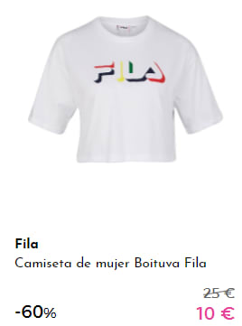 Camisetas deportivas para ellas a 9€, 10€ y 11€