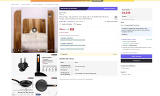 Monix Fuego Set 3 Sartenes Lote 18, 22 y 26 cm Antiadherentes Aluminio Forjado todas las cocinas por 24,34€