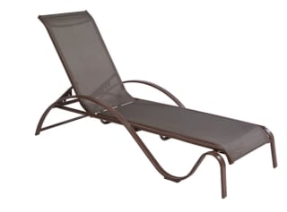 Tumbona de jardín Vega de acero por 59,99€