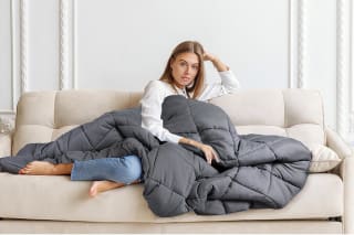 Verzwaringsdeken (150 x 200 cm) met tas voor €29,95 bij Actievandedag