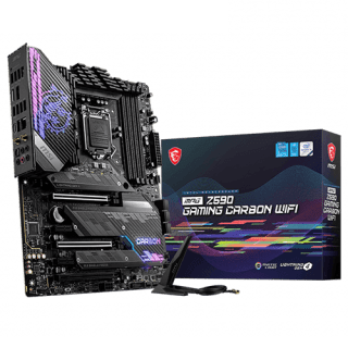 MSI - MPG Z590 GAMING CARBON WIFI-moederbord voor €119 bij Reduxgaming