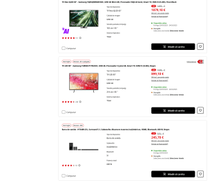 RED NIGHT TV y barras de sonido en MediaMarkt