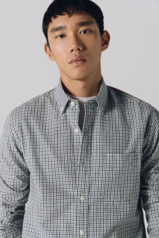 Camisa twill cuadros para Hombre Cortefiel por 12.99€