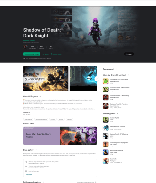 Shadow of Death: Dark Knight Android Gratis