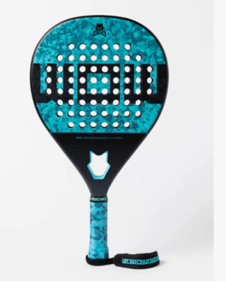 Pala de pádel Wolf on Wings Turquoise Shadow - Full Carbon 12K por 52.2€