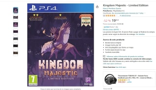 Videojuego para Ps4 Kingdom Majestic edición limitada por 19€