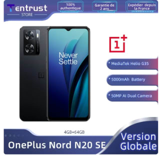 Smartphone 6.56" OnePlus Nord N20 SE à 105€