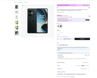 OnePlus Nord CE 3 Lite 8GB 128GB por 193€ (Nuevos usuarios 115€)