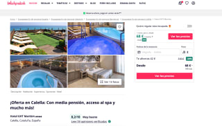 Calella media pensión con acceso a Spa desde 68€ con Weekendesk