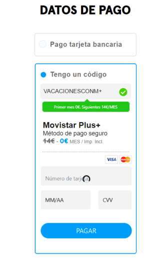 Gratis MOVISTAR+ todo un mes. Peliculas, series, futbol, documentales todo abierto corre y disfruta