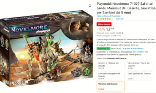 PLAYMOBIL Novelmore Sal'ahari Sands - Mammoetaanval voor €12 bij Amazon