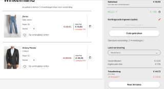 20% extra korting op de sale tot 80% en gratis verzending dmv code bij Dress for Less