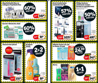 Extra Goedkoop avond met 20-30% korting op 1-2 producten bij Kruidvat op 22 februari