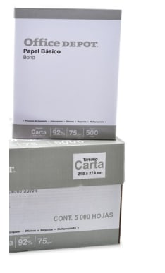 Caja de Papel Multiusos Office Depot Básico Bond por $895 en Office Depot