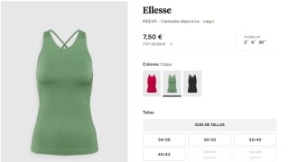 Recopilación ropa de marca Ellesse desde solo 6,50€