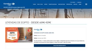 Circuito de 8 días Egipto por 439€.