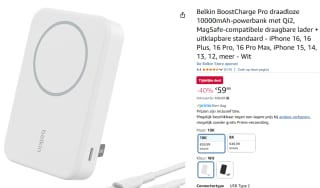 Belkin BoostCharge Pro Draadloos opladen Wit voor €59,99 bij Amazon