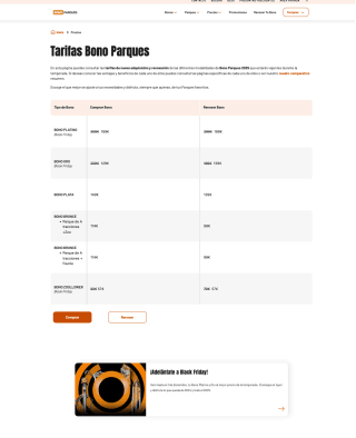 Black Friday 2024 en Bono Parque