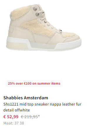 Tot 84% korting op schoenen bij Otrium