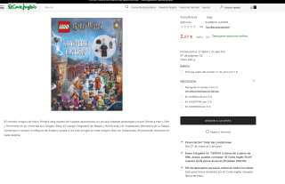 Lego Harry Potter ¿dónde está? Libro con minifigura por 2,37€