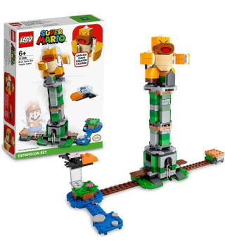 LEGO 71388 Super Mario Set de Expansión: Torre bamboleante del Hermano Sumo Jefe por 19€.