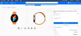 Smartwach Havit Ultrafino M9023 1.3" Naranjo por $29.990