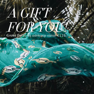 Gratis zomer shawl bij besteding vanaf €119 bij Tisento-milano