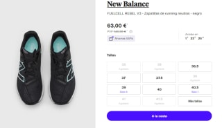 Zapatillas de Running para Mujer New Balance FUELCELL REBEL V3 por 56.7€