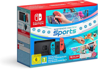 Consola Nintendo Switch + Switch Sports + 12 meses NSO por 229€