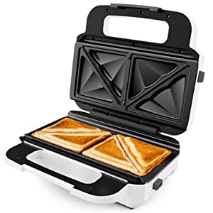 Tefal SW7011 Snack XL Sandwichmaker Zilver/Wit voor €48,29 bij Amazon