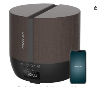 Cecotec Difusor de Aromas PureAroma 550 Connected Black Woody 500ml por 26,99€