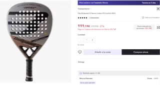 Pala Bullpadel Di Nenno Vertex 03 Comfort 2023 por 96,19€