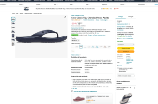 Chanclas Crocs Classic Flip Unisex Adulto por solo 15€c