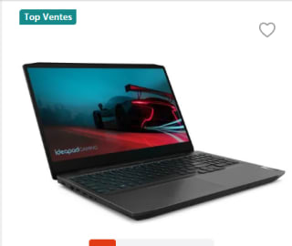 Portátil Lenovo Gaming 3 15ARH05 por 519.99€