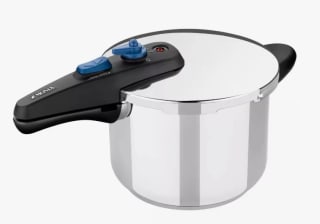 Monix Veloce Lote Set Olla Express de Cocina, Presión Rápida, Duo 4 + 6 Litros, Acero Inoxidable por 58,47€