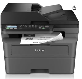 Imprimante laser Brother Multifonction 4 en 1 MFC-L2827DW + Toner TN2510 Noir à 162,49€