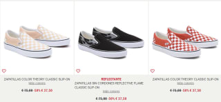 Hasta 50% + 20% EXTRA en tu compra en Vans calzado desde 14€