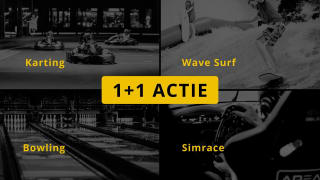 1+1 gratis op activiteiten bij Area53 Mortsel