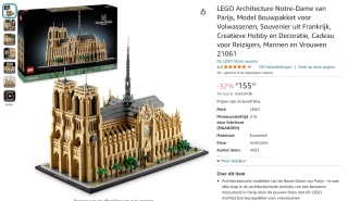 LEGO Architecture Notre-Dame van Parijs (21061) voor €155,95 bij Amazon NL