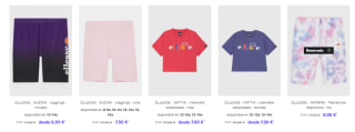Recopilación ropa de marca Ellesse desde solo 6,50€