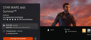 STAR WARS Jedi: Survivor voor €31,99 in de Playstation Store