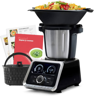 Robot de Cocina Mellerware Tasty! - 1000W | 3.5L | Temperatura hasta 120ºC | 12 Velocidades + TURBOBlack por 149.97€